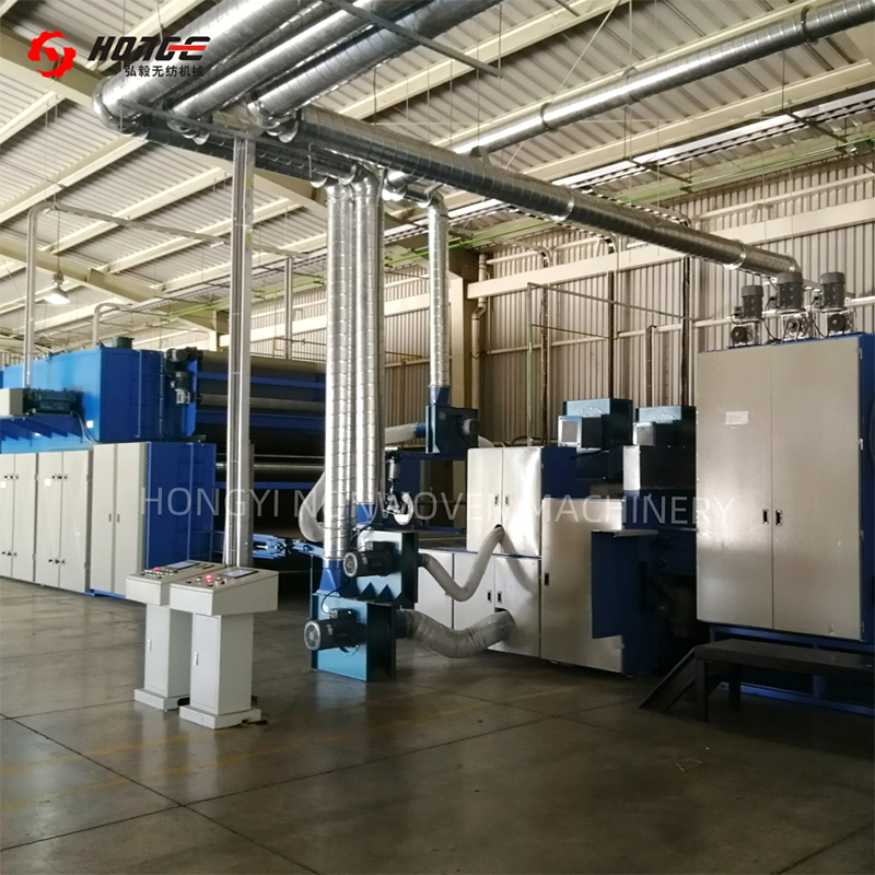 สายการผลิตสักหลาดของเสีย HYL Airlaid