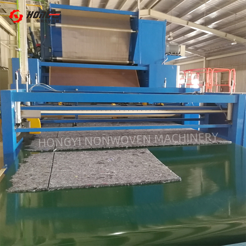 สายการผลิตสักหลาดของเสีย HYL Airlaid